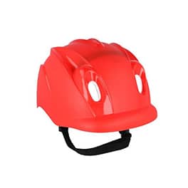 Casco infantil skate roller bicicleta rojo